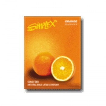 Simplex Fragrance Orange Condoms